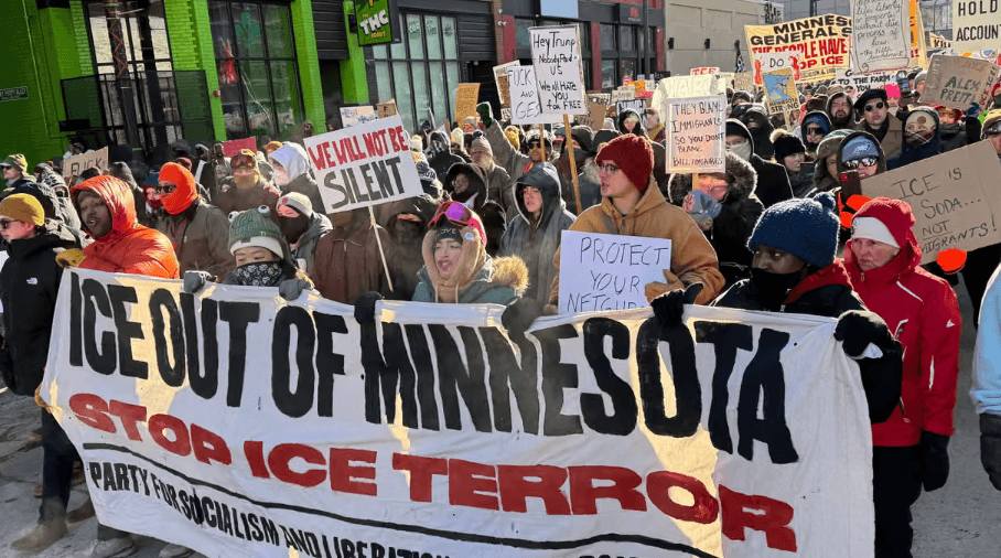 Minneapolis Teaches How To Fight Fascist Occupation And State Terrorism - Clearing the FOG with co-hosts Margaret Flowers and Kevin Zeese cover