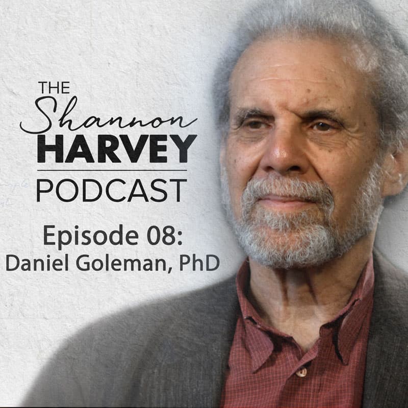 Daniel Goleman, PhD (#8) - The Shannon Harvey Podcast cover