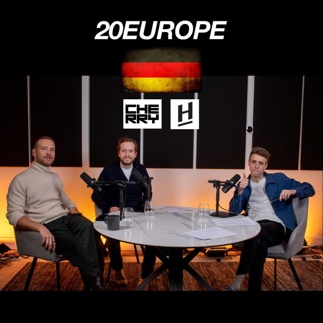 20Europe: Germany: Filip Dames, Co-Founder of Cherry Ventures & Dom Wilhelm, Partner at Headline on why Germany is the top tech ecosystem in Europe, why multi-stage funds are dangerous for seed companies and the unicorns to look out for in 2024 - 20Angel cover