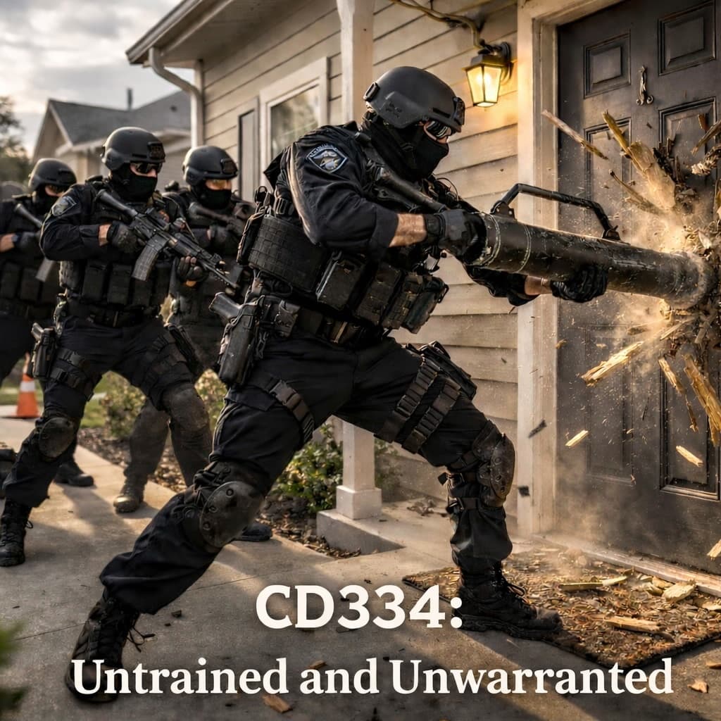 CD334: Untrained and Unwarranted - Congressional Dish cover