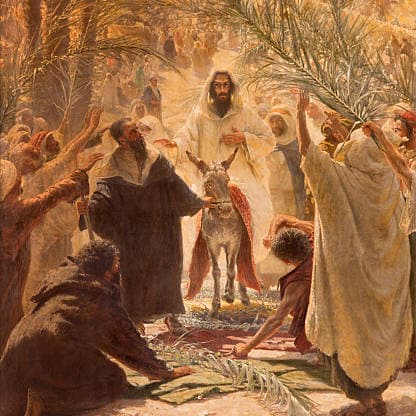 A Biblical Walk through Jesus' Last Week: Palm Sunday - Hobo for Christ Podcast cover