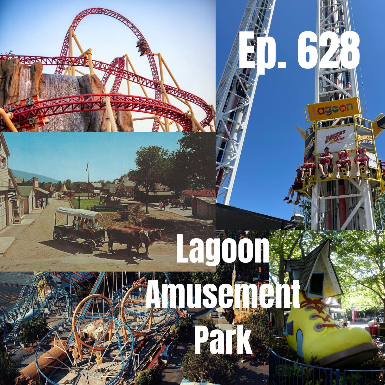 Ep. 628 - Lagoon Amusement Park - History Goes Bump: Ghost Tours For The Mind cover