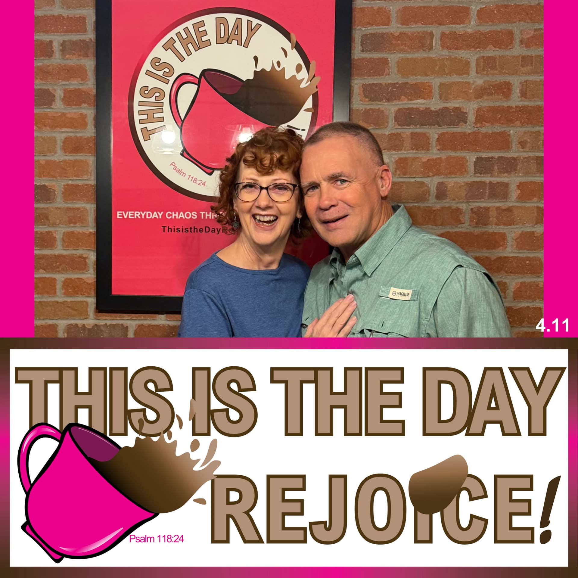 Steadfast Trust: Navigating Life with a Brain Tumor - This is the Day Rejoice cover
