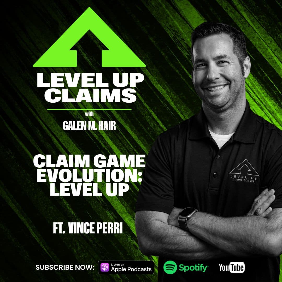 Claim Game Evolution: Level Up with Vince Perri - Episode 142 - Level Up Claims cover