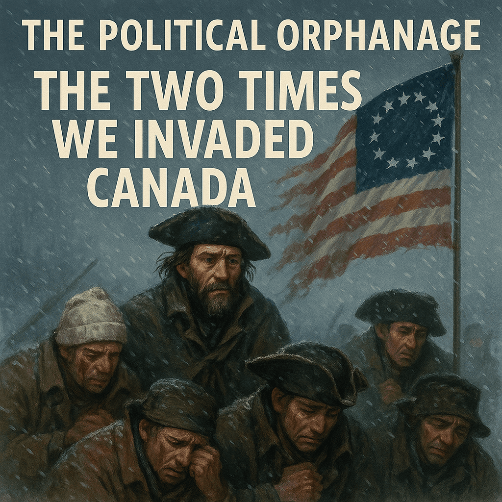 The Two Times We Invaded Canada - The Political Orphanage cover