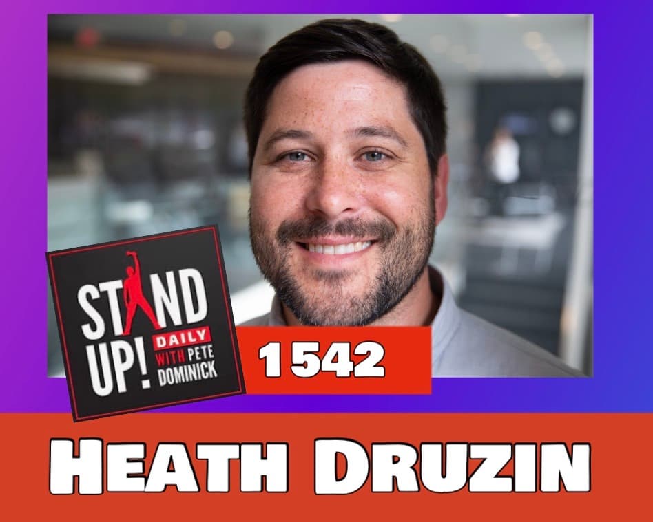 1542 Heath Druzin on Christian Nationalism + News & Clips — Stand Up! with Pete Dominick cover