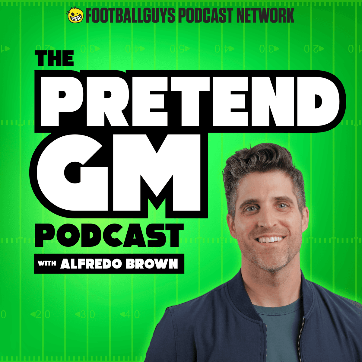 Jake Ciely’s Strategy to Find Late-Round Sleepers in Fantasy Football | The Pretend GM Podcast - Footballguys Fantasy Football Show cover