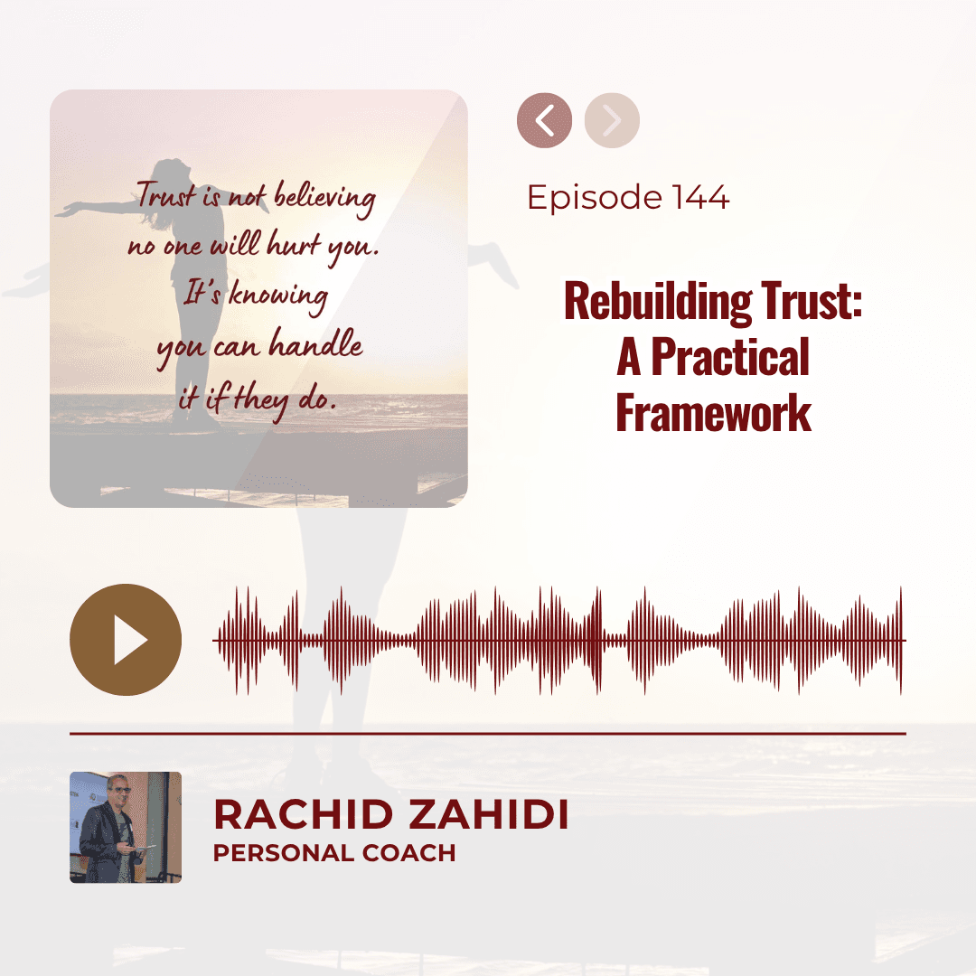 Rebuilding Trust: A Practical Framework - Resilience Across Borders Podcast cover