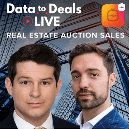 Data to Deals Live - Real Estate Auction Sales - Data to Deals cover