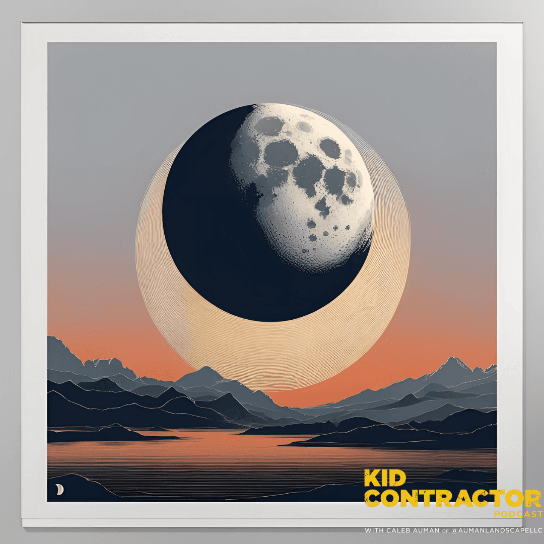 Ep 518. Topline to The Moon Update (Part 1) - Kid Contractor Podcast with Caleb Auman cover