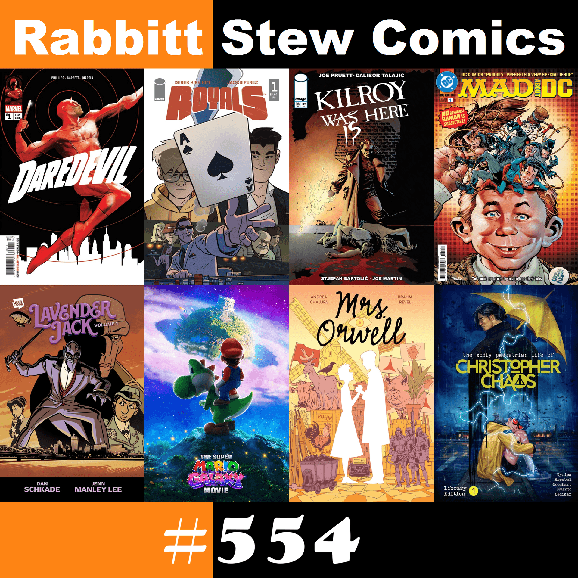 Episode 554 - Rabbitt Stew Comics cover