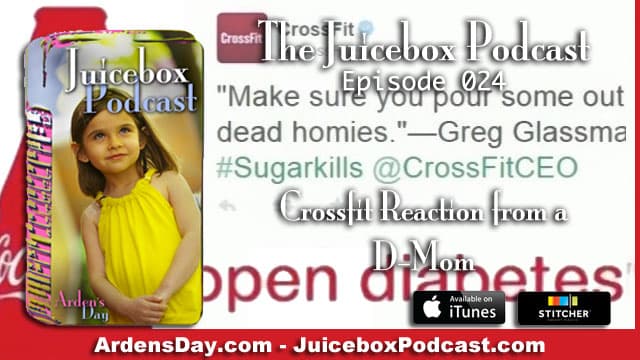 #24 Crossfit Reaction from a D-Mom — Juicebox Podcast: Type 1 Diabetes cover