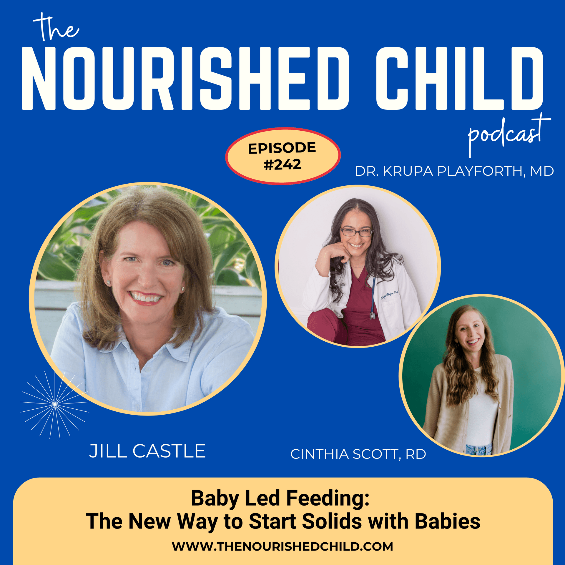 Baby Led Feeding: The New Way to Start Solids with Babies - The Nourished Child cover