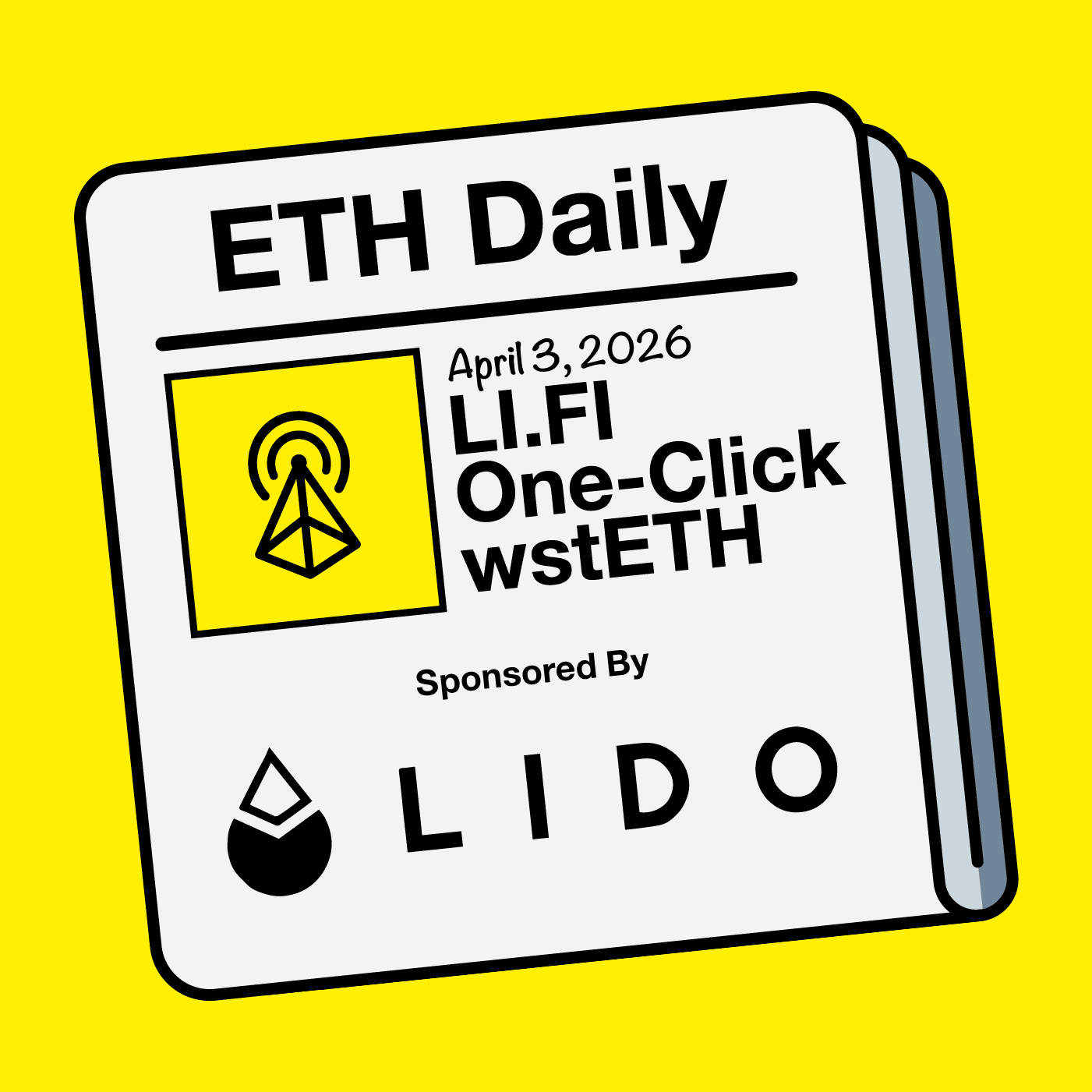 LI.FI One-Click wstETH Staking - ETH Daily Crypto News cover