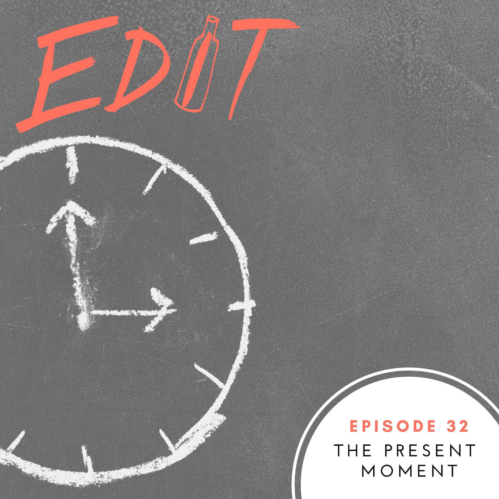 Episode 32 - Present Moment - Editing Our Drinking and Our Lives cover