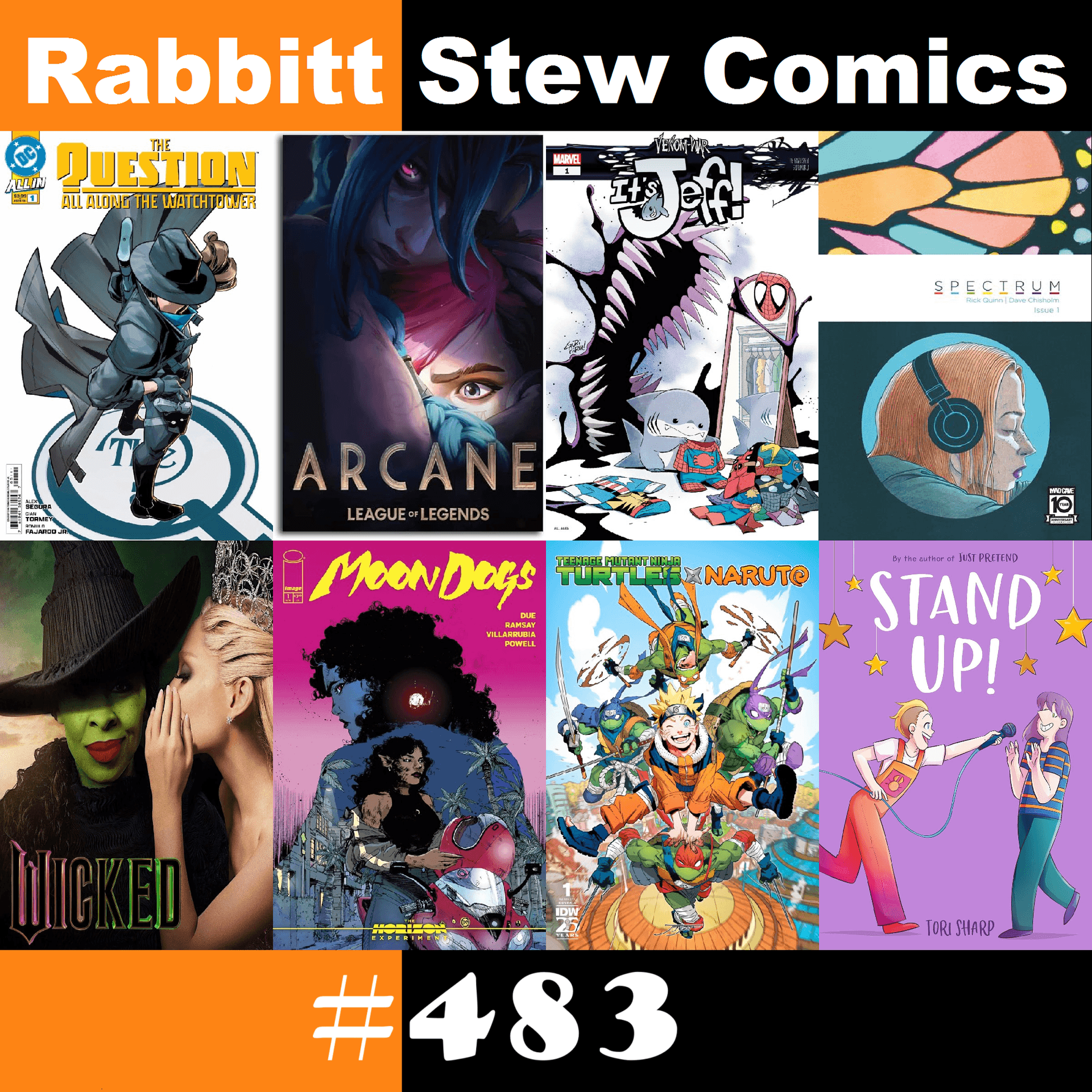 Episode 483 - Rabbitt Stew Comics cover