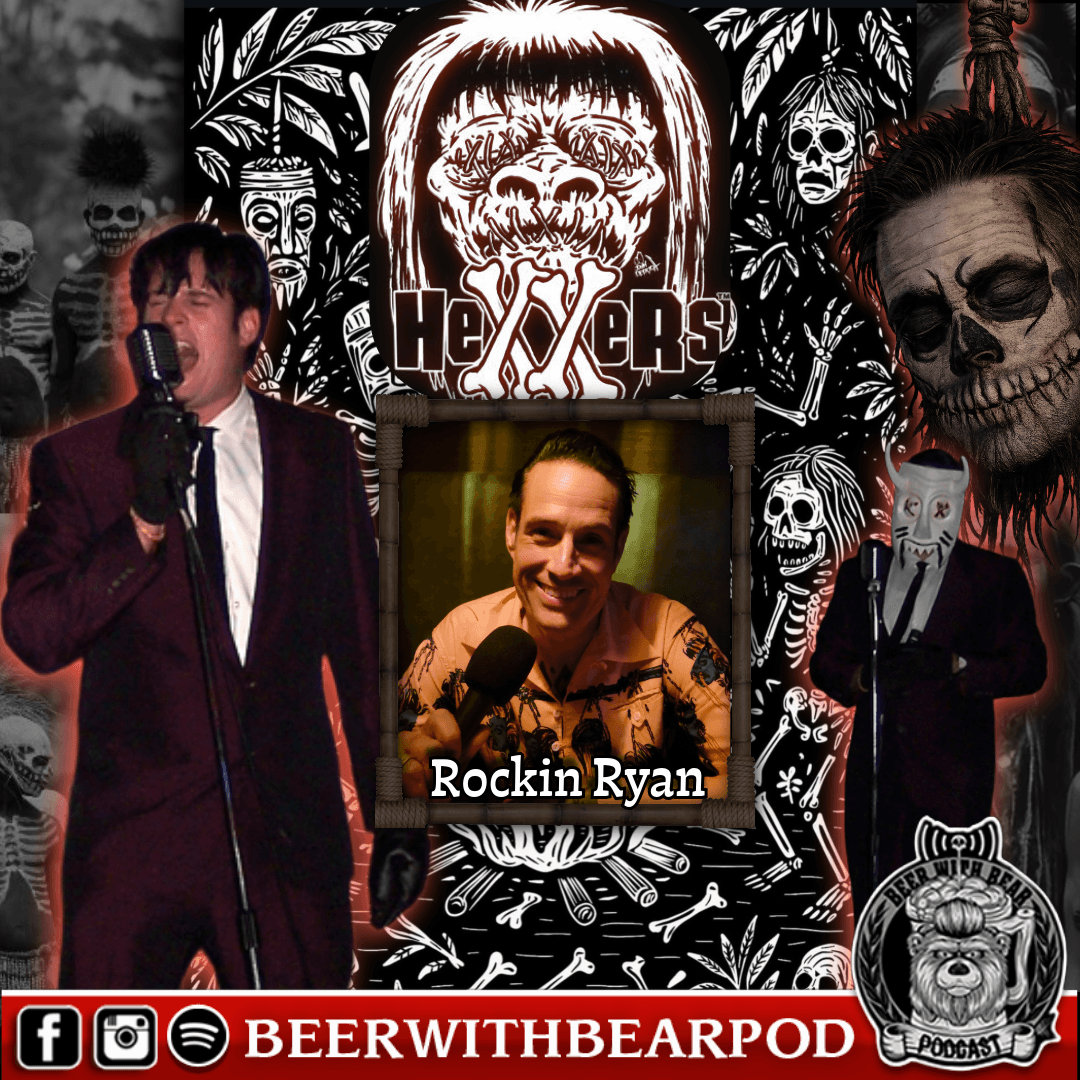 Episode 94 with Rockin' Ryan of The Hexxers - Beer With Bear cover