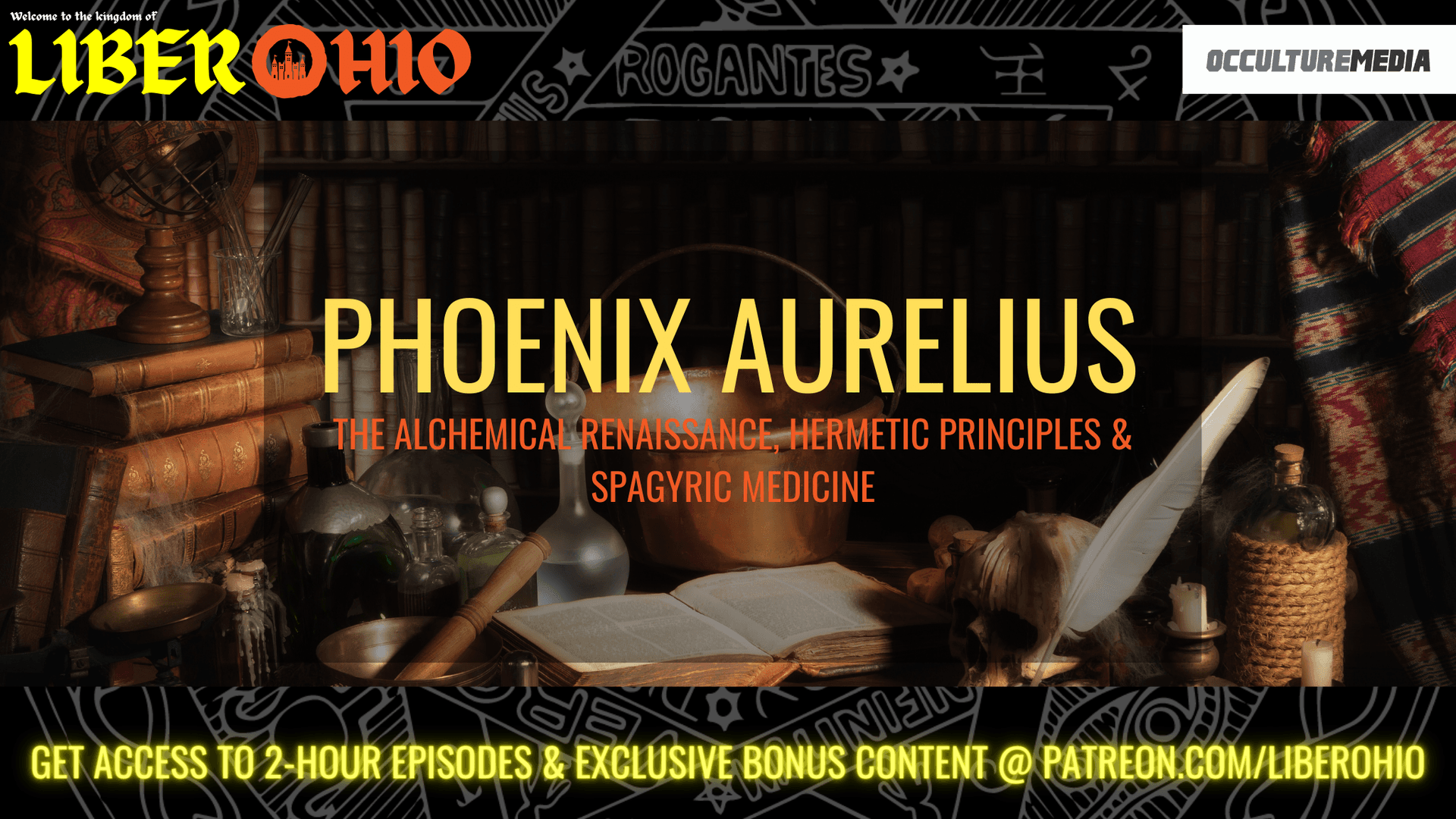 Phoenix Aurelius || The Alchemical Renaissance, Hermetic Principles & Spagyric Medicine - Liber Ohio cover