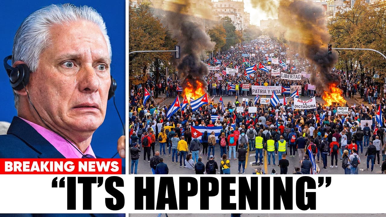 Cuba Regime COLLAPSES: Protesters HIT Cuba's Capital with Surprising CLASH - Business Basics cover