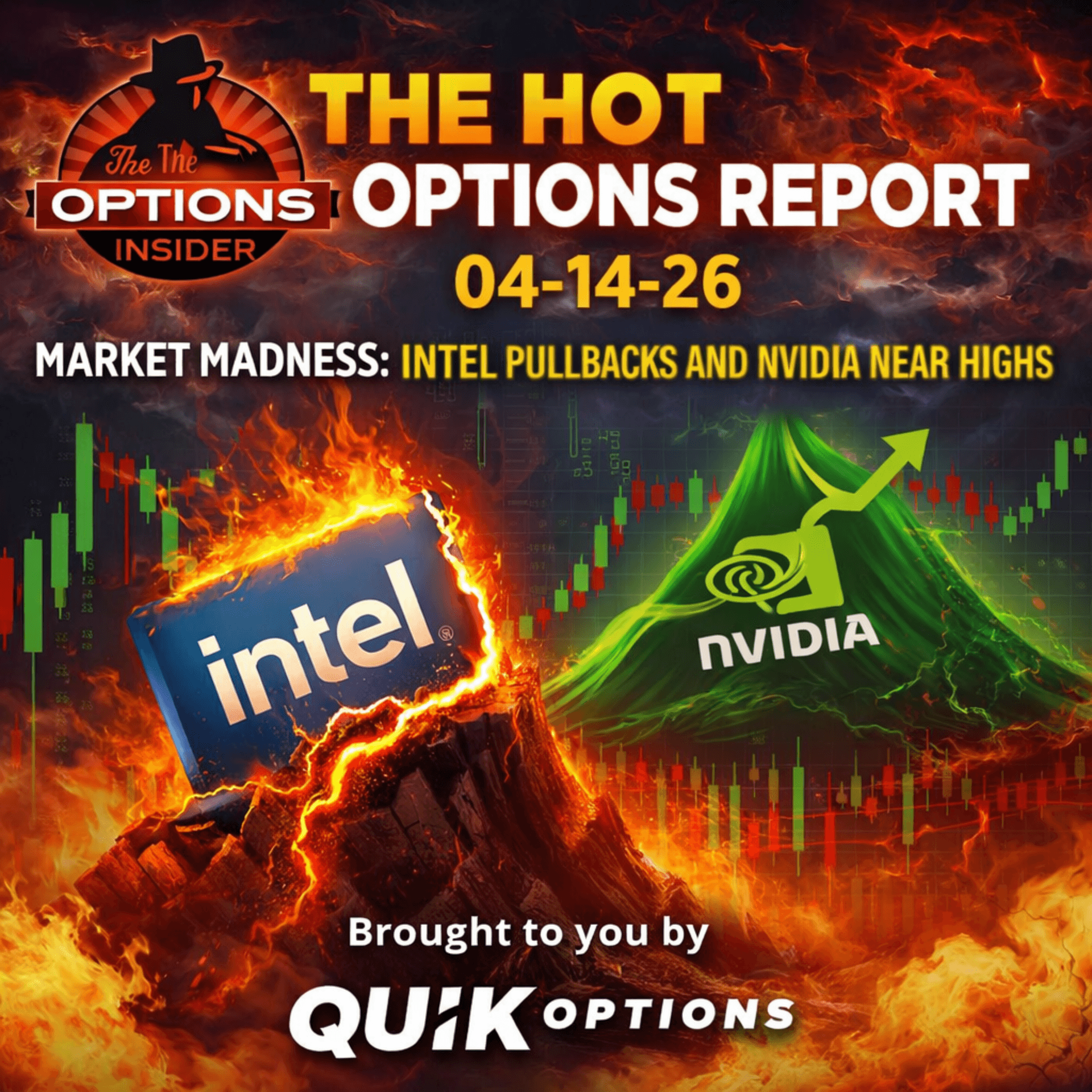 The Hot Options Report: 04-14-26 - The Options Insider Radio Network cover