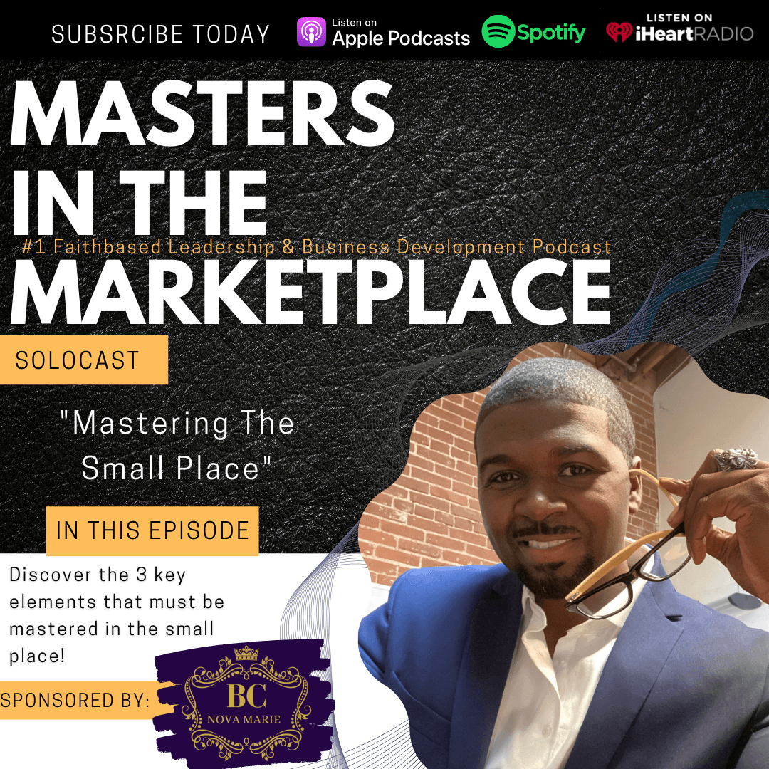 Mastering The Small Place - Masters In The Marketplace cover
