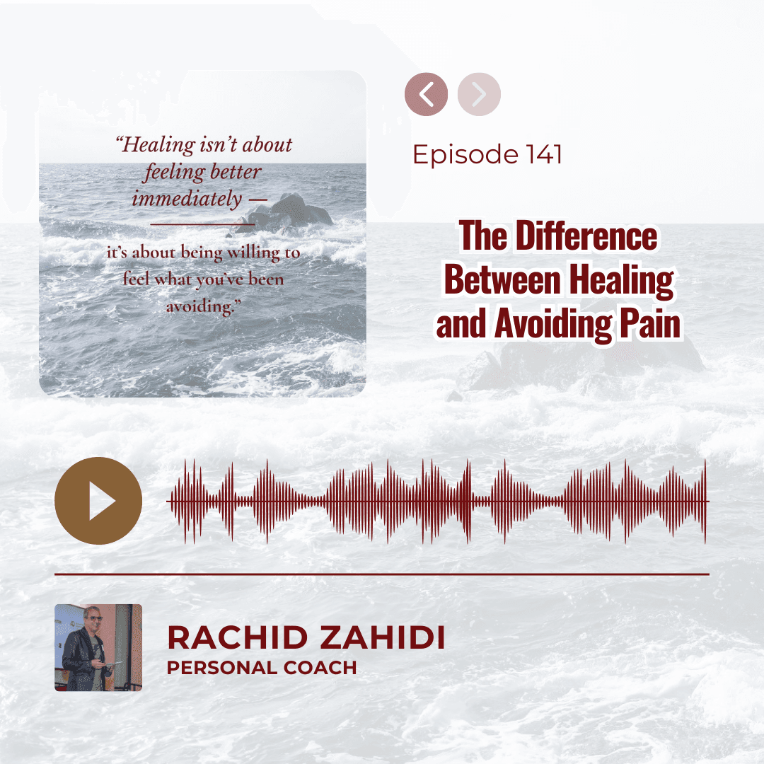 The Difference Between Healing and Avoiding Pain - Resilience Across Borders Podcast cover