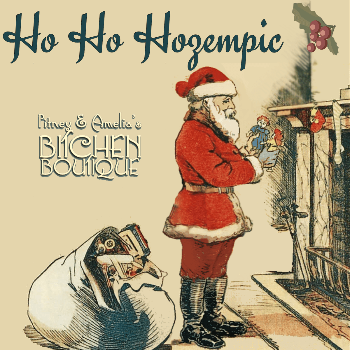 Ho Ho Hozempic - Pitney & Amelia's Bitchen Boutique cover