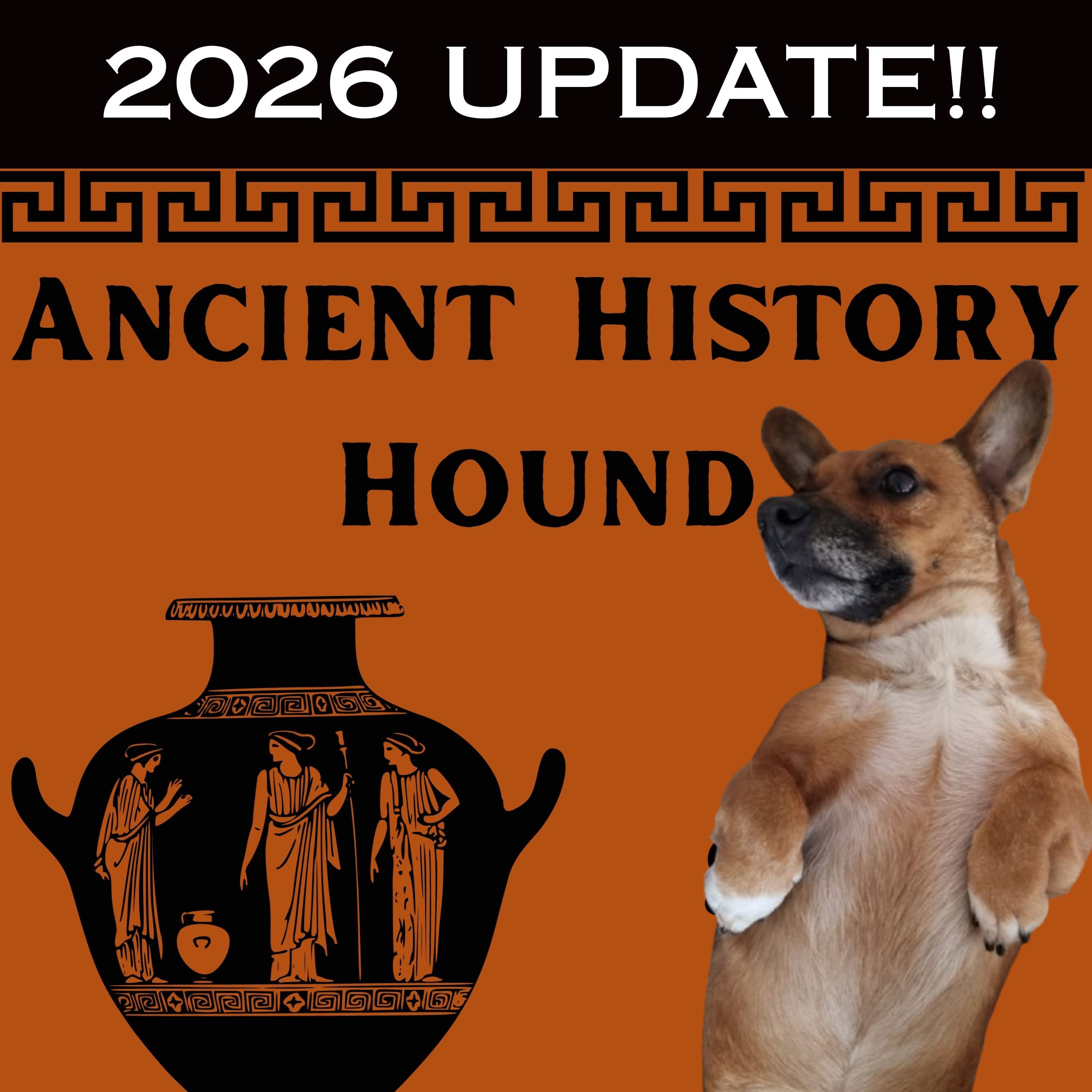 2026 update - Ancient History Hound cover
