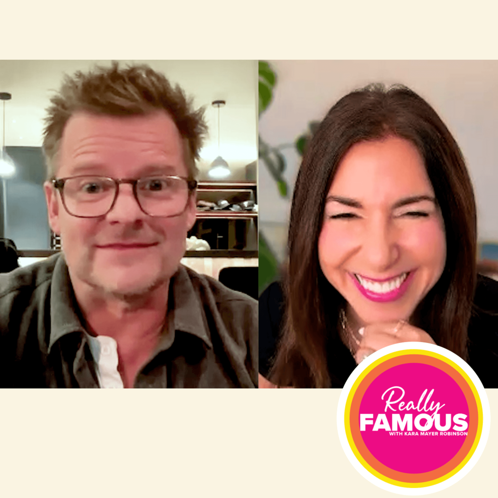 Steve Zahn from London! - Really Famous with Kara Mayer Robinson cover