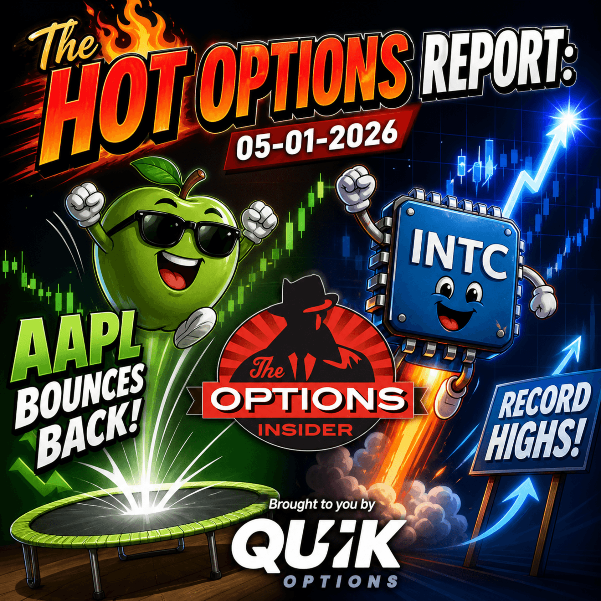 The Hot Options Report: 05-01-2026 - The Options Insider Radio Network cover