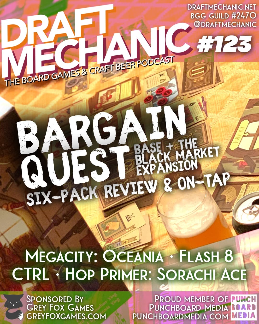 #123: Bargain Quest — Draft Mechanic cover
