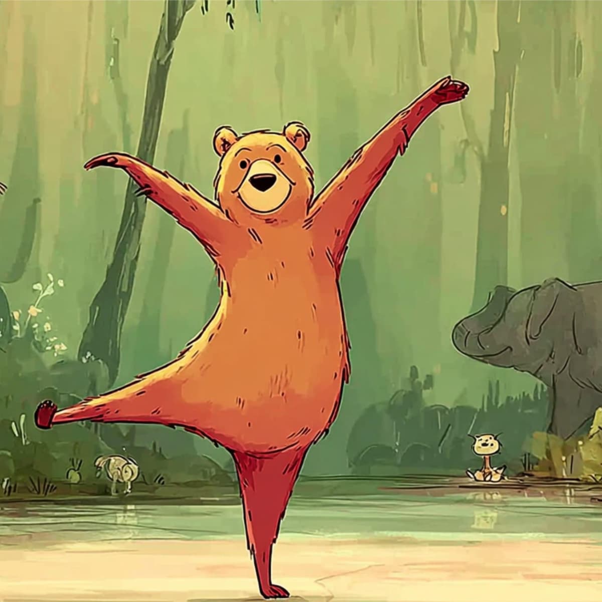 New Year in the Jungle - Storynory - Audio Stories For Kids cover