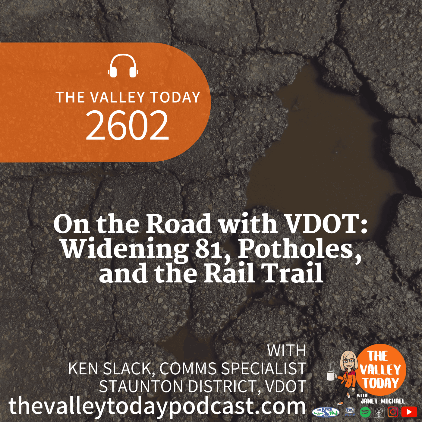 On the Road with VDOT: Widening 81, Potholes, and the Rail Trail - The Valley Today cover