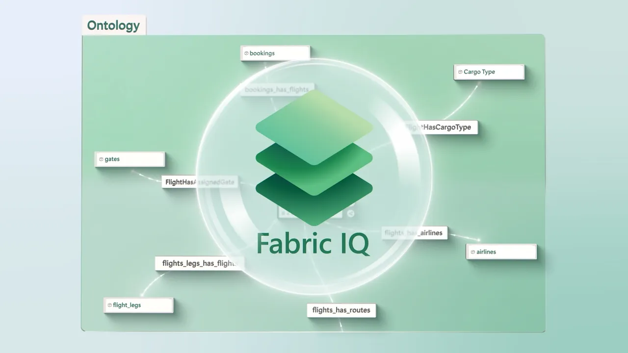 Operations Context for AI | Ontology in Fabric IQ - Microsoft Mechanics Podcast cover