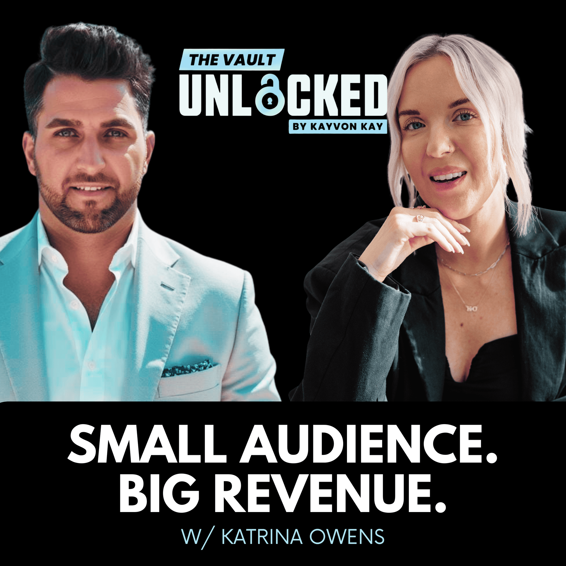 How to Build a Six-Figure Personal Brand Without a Big Audience (What Actually Works) — The Vault Unlocked cover