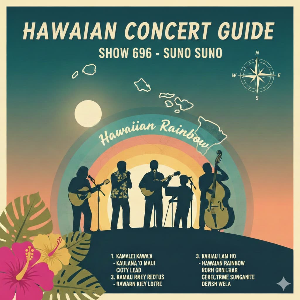 Hawaiian Concert Guide Show 696 - Suno Suno - Hawaiian Concert Guide cover