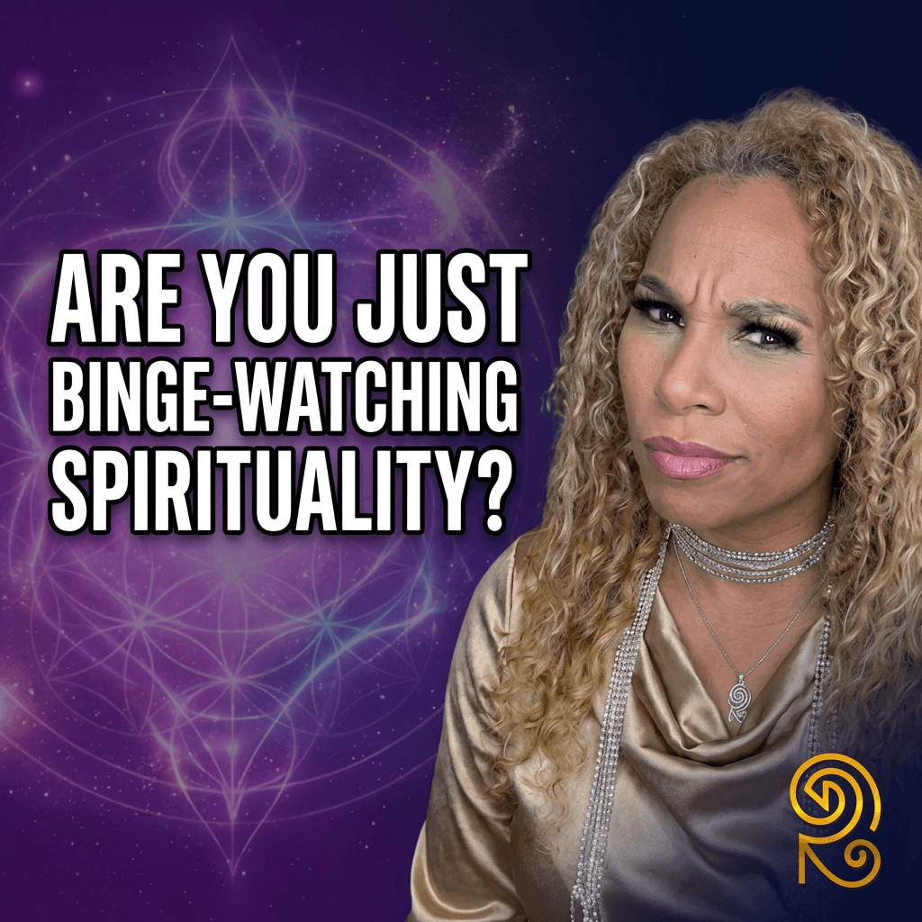 Divinity Session 78 -  Are You Spiritually Growing or Just Binge-Watching Content? - The Mystic Temple Podcast cover