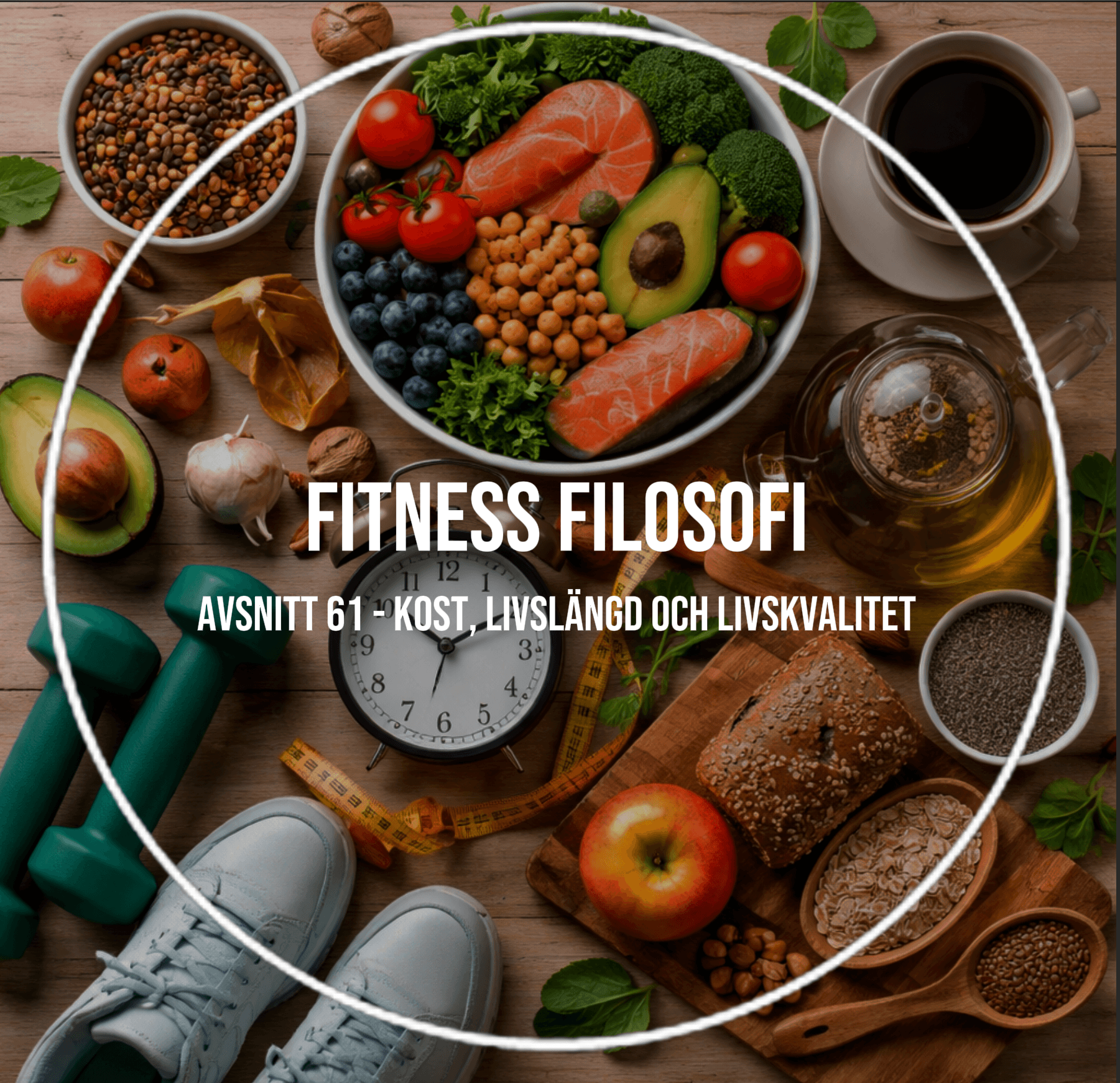 61 - Kost, Livslängd och Livskvalitet - Fitness Filosofi cover