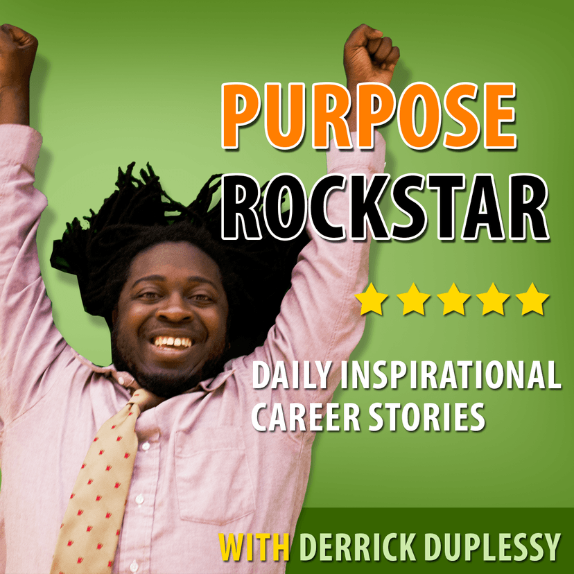 Purpose Rockstar: Daily Career Stories including Grammar Girl and Gretchen Rubin cover