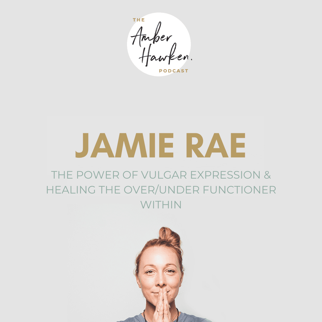 49 | Jamie Rea | The Power Of Vulgar Expression & Healing The Over/Under Functioner Within | The Amber Hawken Podcast - Deep Currents cover