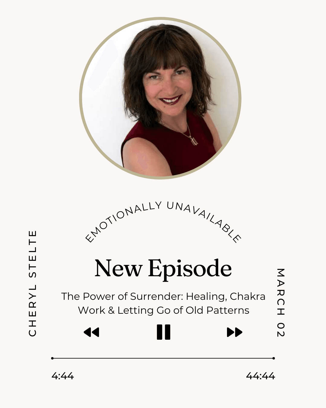 The Power of Surrender: Healing, Chakra Work & Letting Go of Old Patterns - Emotionally Unavailable cover