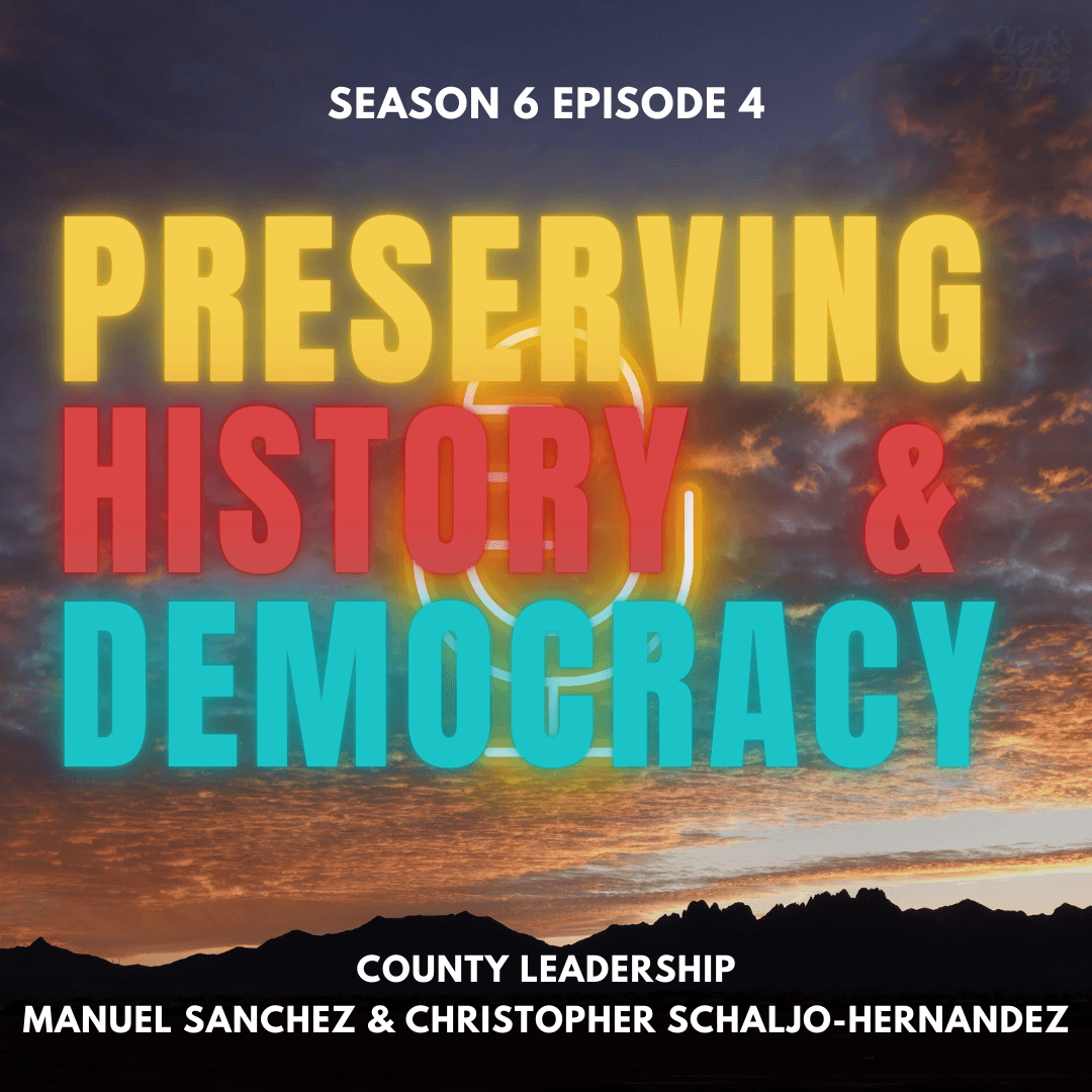 County Leadership ft. Manuel Sanchez & Christopher Schaljo-Hernandez - Preserving History and Democracy cover