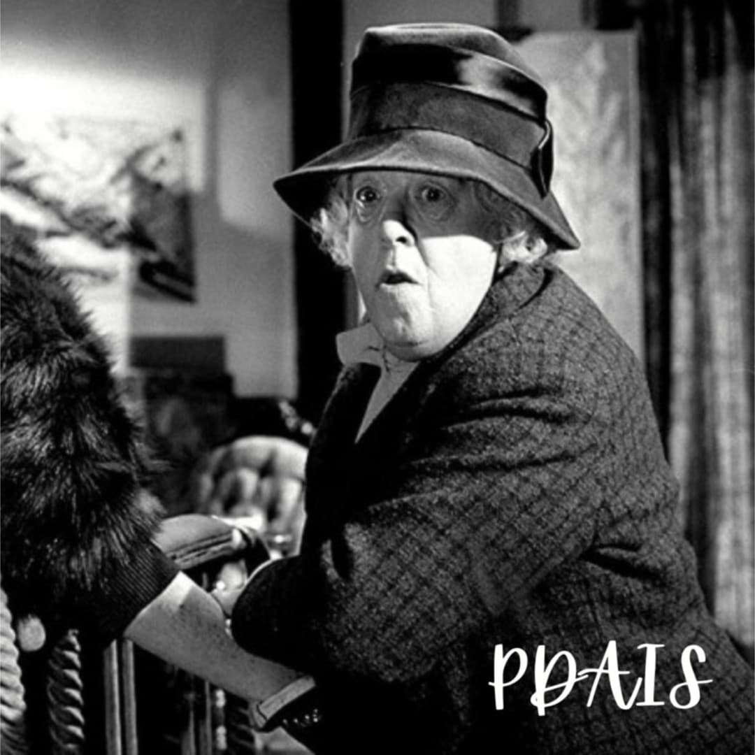 PDAIS 5.23 Margaret Rutherford, Blithe Spirit and Miss Marple - Professor Dave's Ark in Space cover