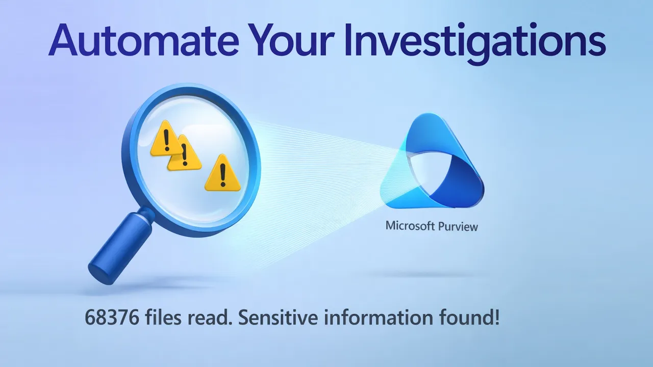 Data Security Investigations in Microsoft Purview - Microsoft Mechanics Podcast cover