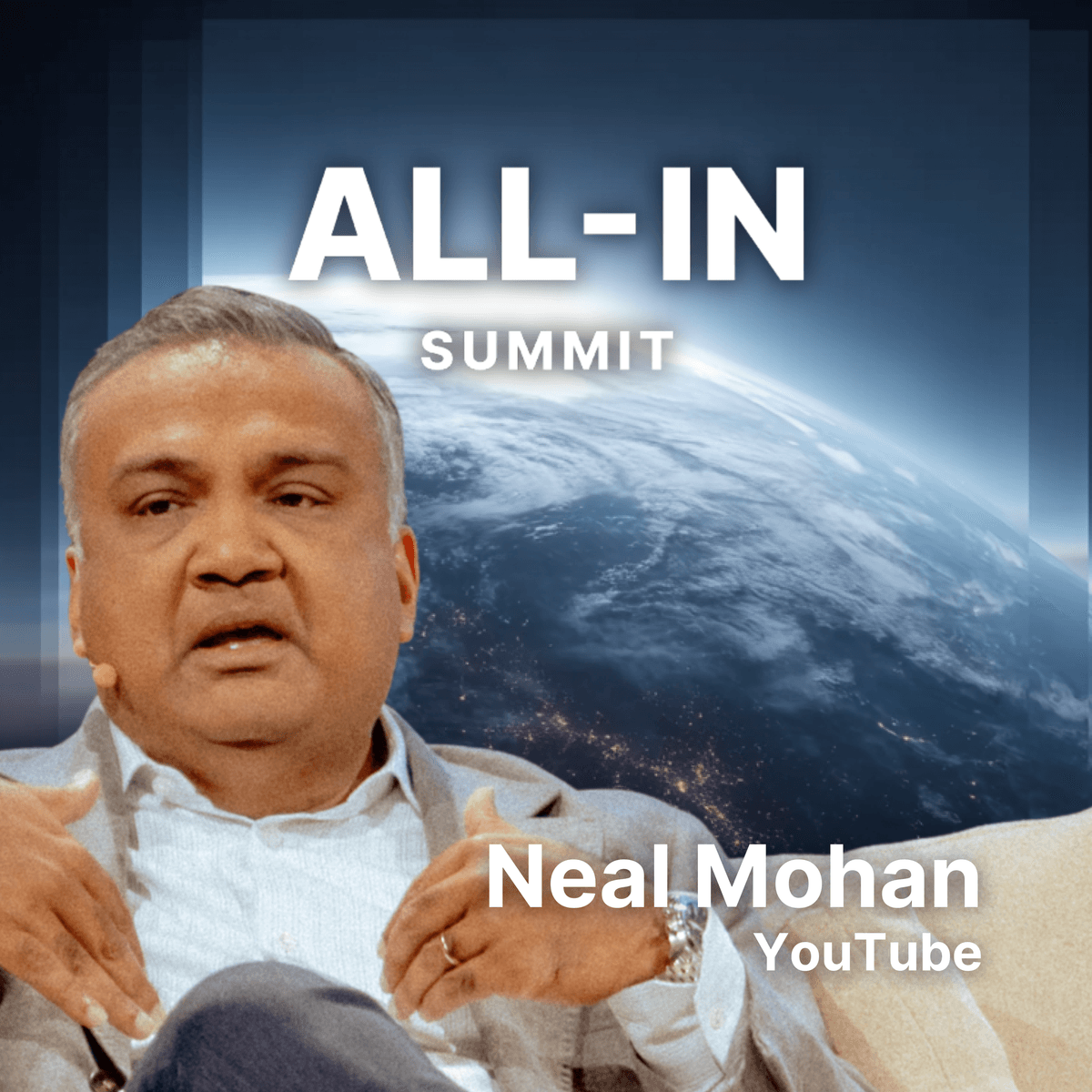 YouTube CEO Neal Mohan on AI, Censorship & the Future of Creators - All-In with Chamath, Jason, Sacks & Friedberg cover