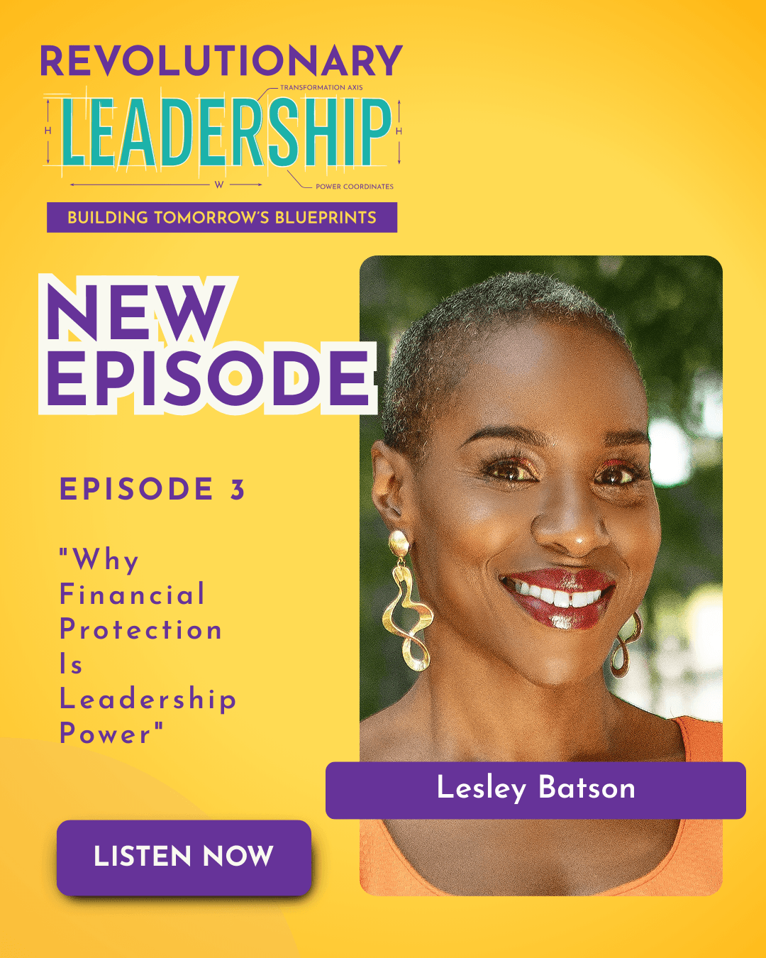 Why Financial Protection Is Leadership Power with Lesley Batson - Revolutionary Leadership with Dr. Kerry Mitchell Brown cover