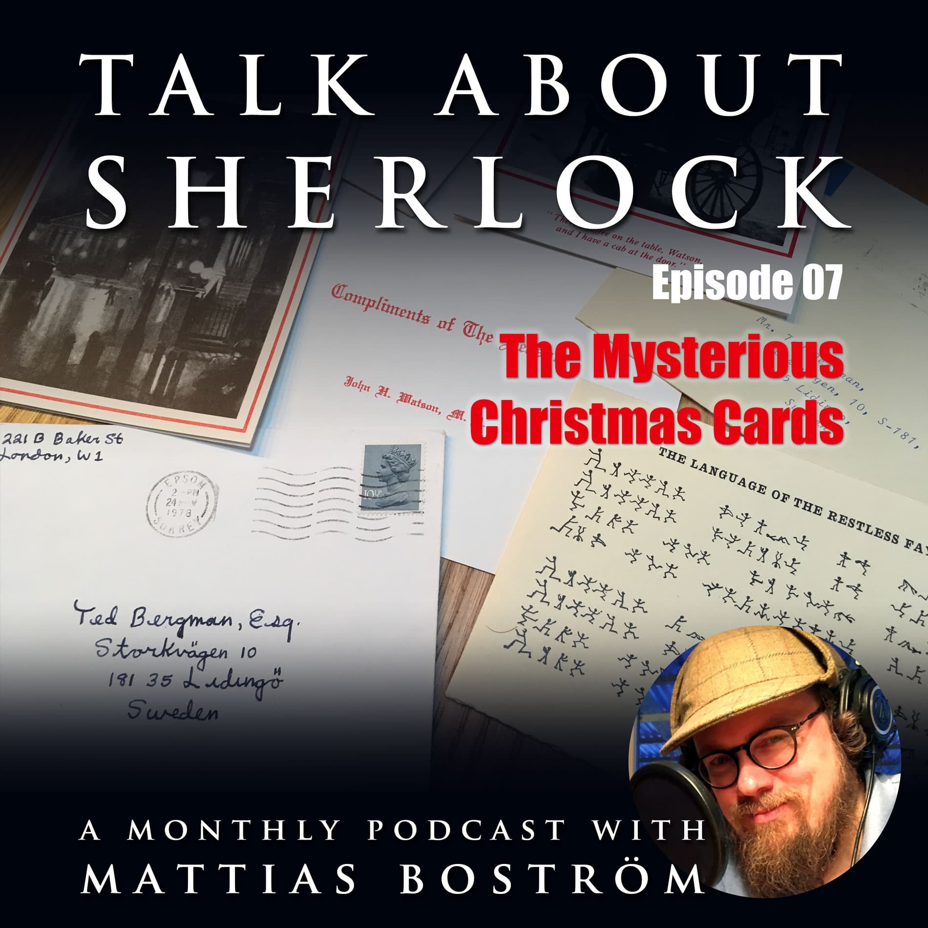 Episode 07: The Mysterious Christmas Cards — Talk About Sherlock cover
