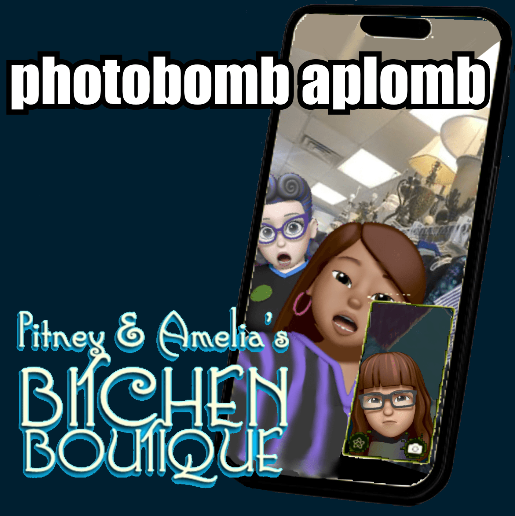 Photobomb Aplomb - Pitney & Amelia's Bitchen Boutique cover