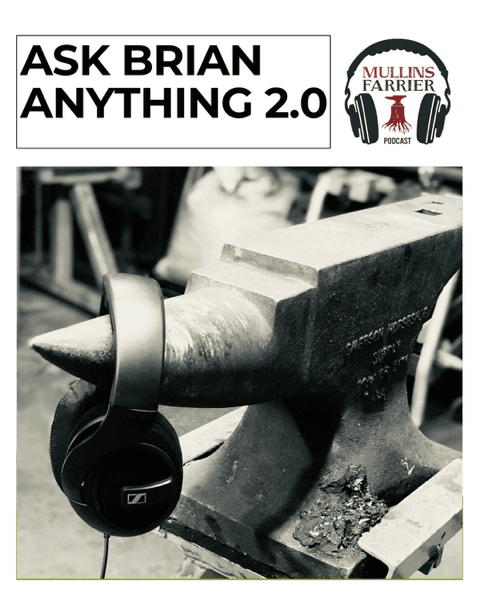 Ask Brian Anything 2.0 hosted by Lee Olsen CJF - Mullins Farrier Podcast cover