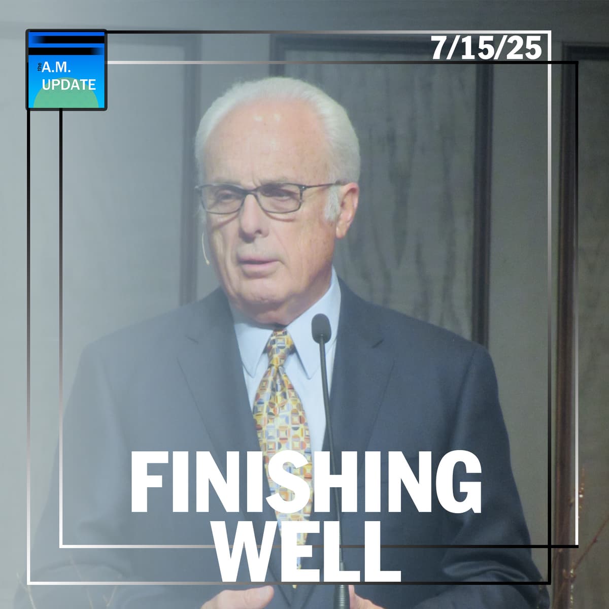 John MacArthur: Finished Well | More Missiles to Ukraine...It's Different This Time? | 7/15/25 - The A.M. Update cover